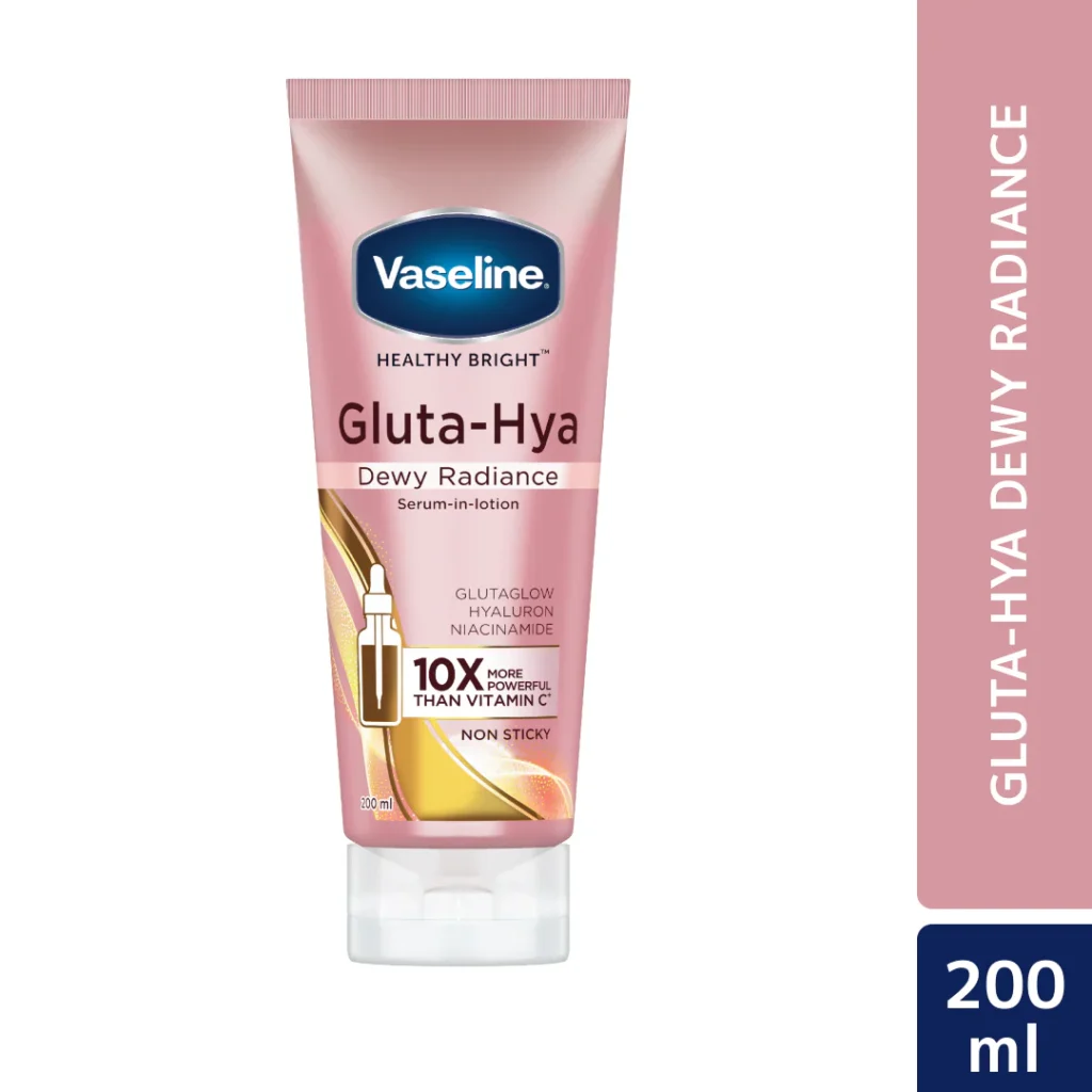Vaseline Gluta Hya Serum Burst Lotion Dewy Radiance 290ml