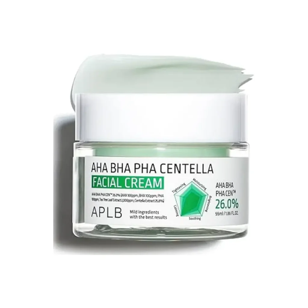APLB AHA BHA PHA Centella Facial Cream 55ml