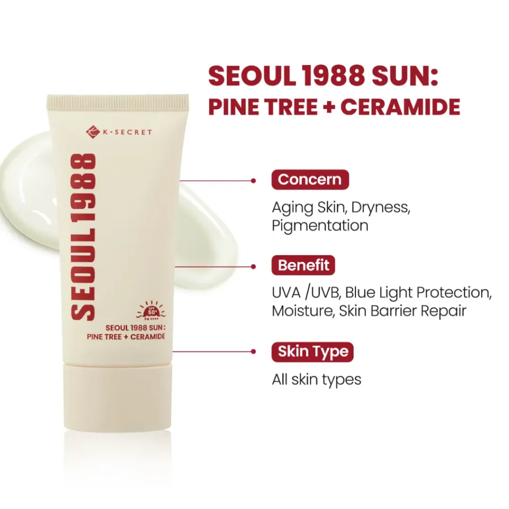 KSECRET SEOUL 1988 Sun : Pine Tree + Ceramide 50ml