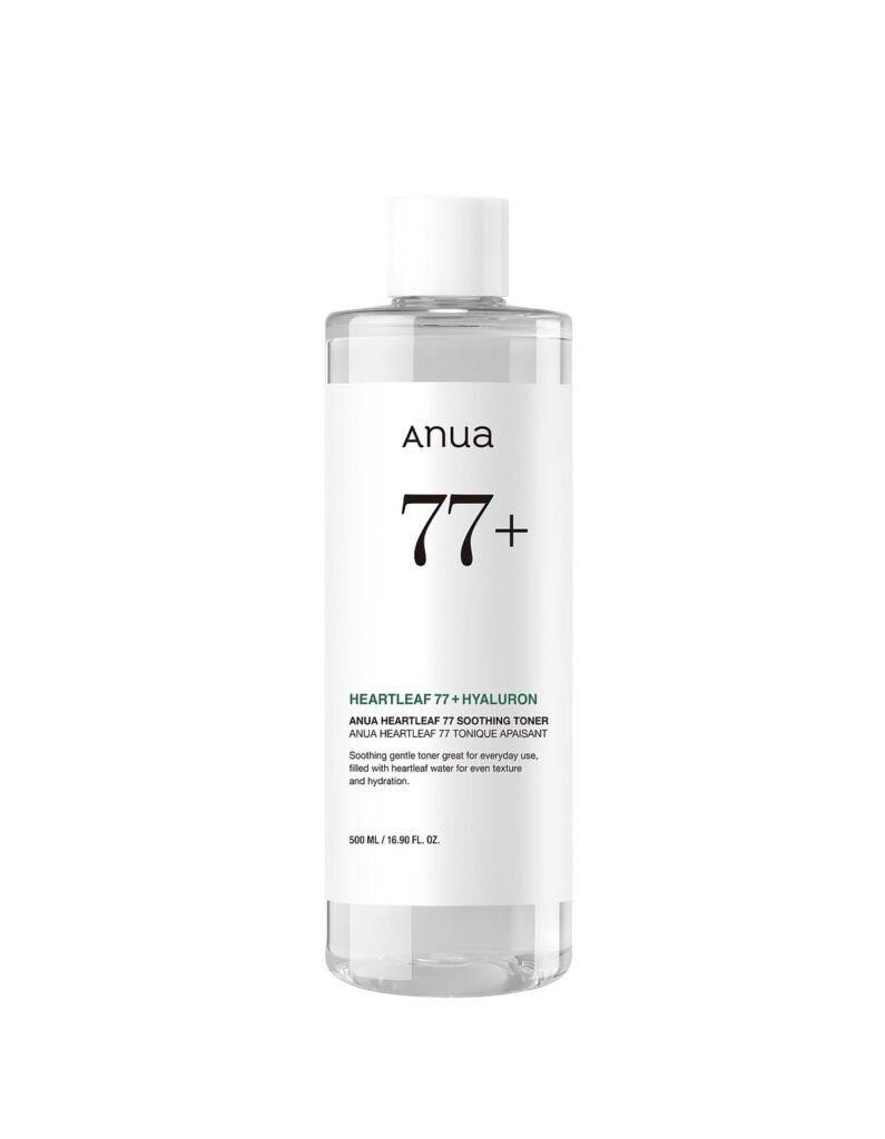 ANUA HEARTLEAF 77% SOOTHING TONER JUMBO 500ML
